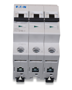 Circuit breaker FAZ 3-pole C16A 15kA